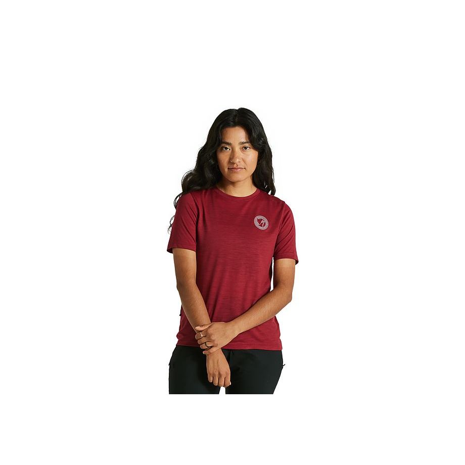 Women's Specialized/Fjällräven Wool Short Sleeve Tee