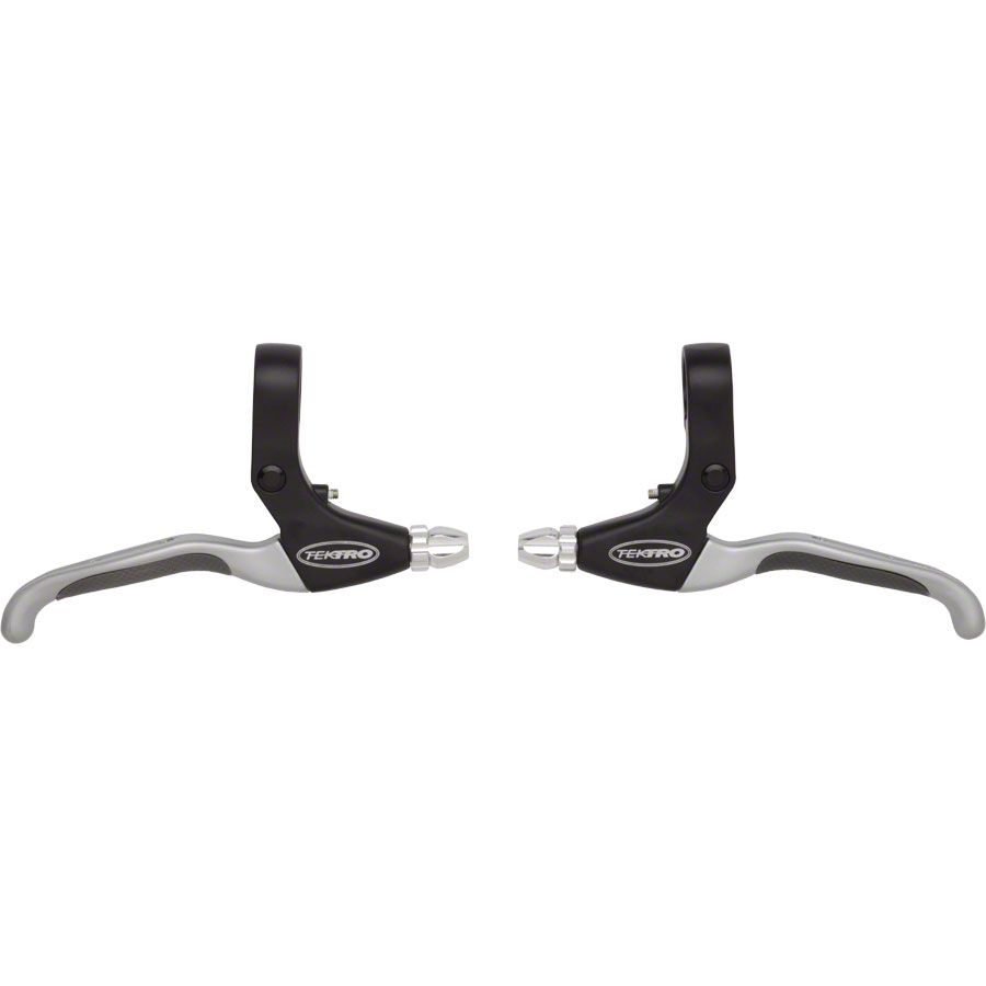 CL530-RS Linear Pull Brake Levers Black/Silver