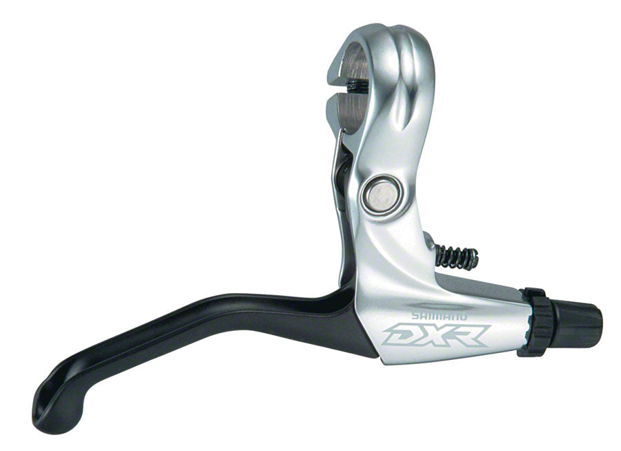 BL-MX70 Right BMX V-Brake Lever, High Polish Silver and Black
