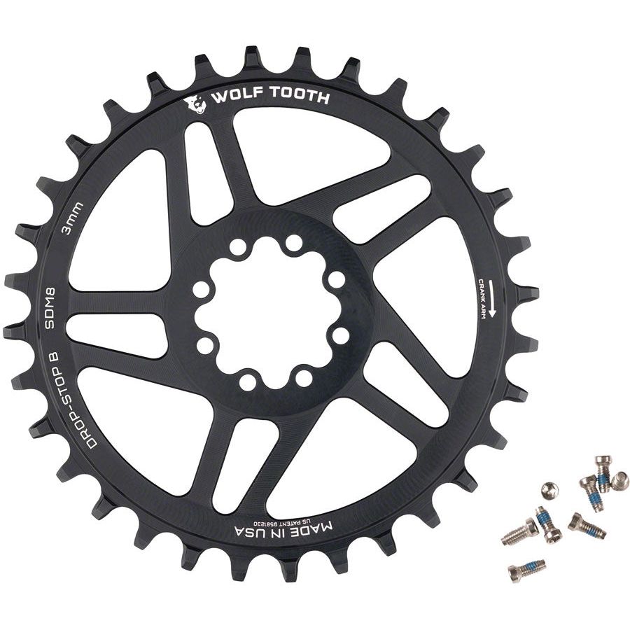 SRAM 8-Bolt Direct Mount Chainrings