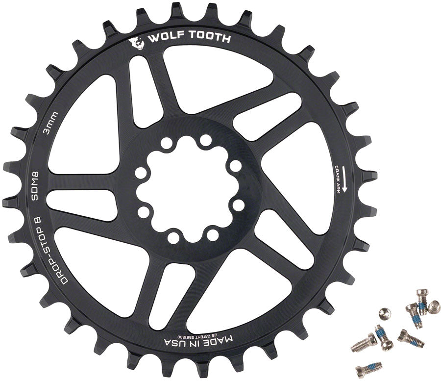 SRAM 8-Bolt Direct Mount Chainrings