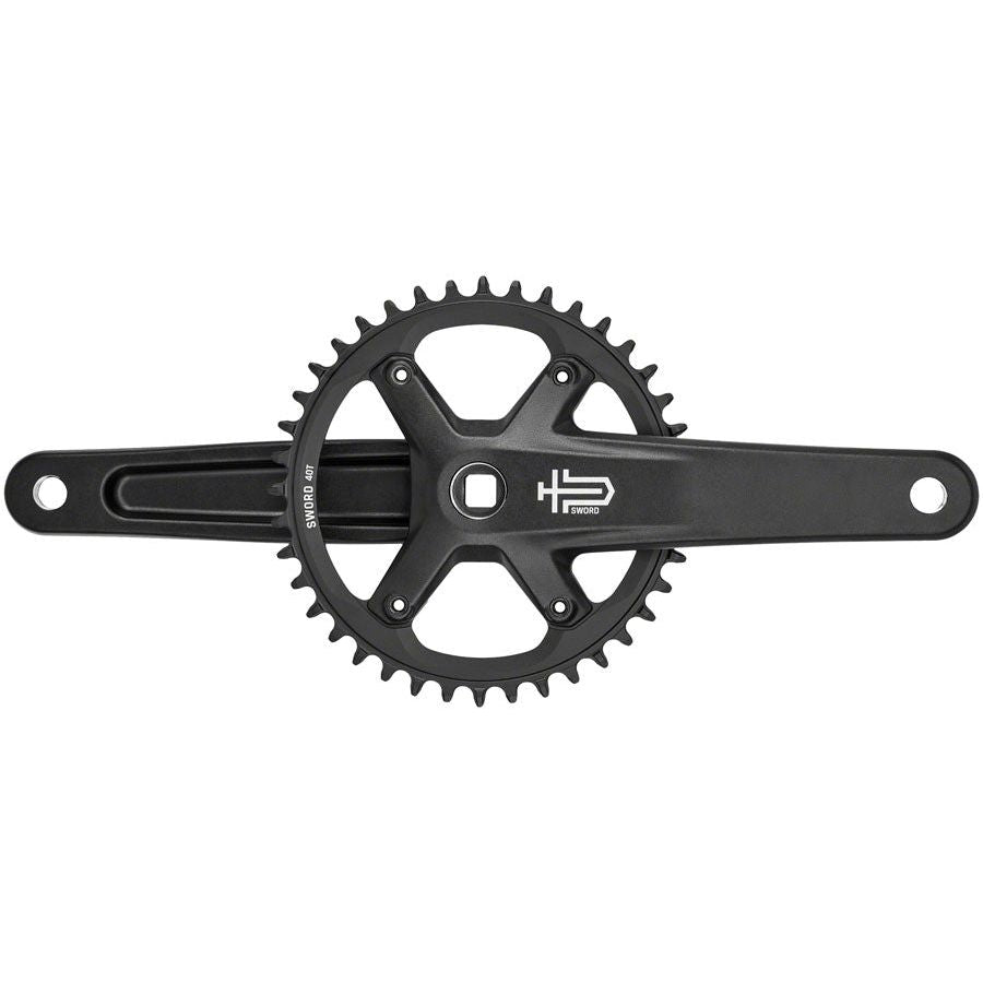 Sword Black 1x Crankset