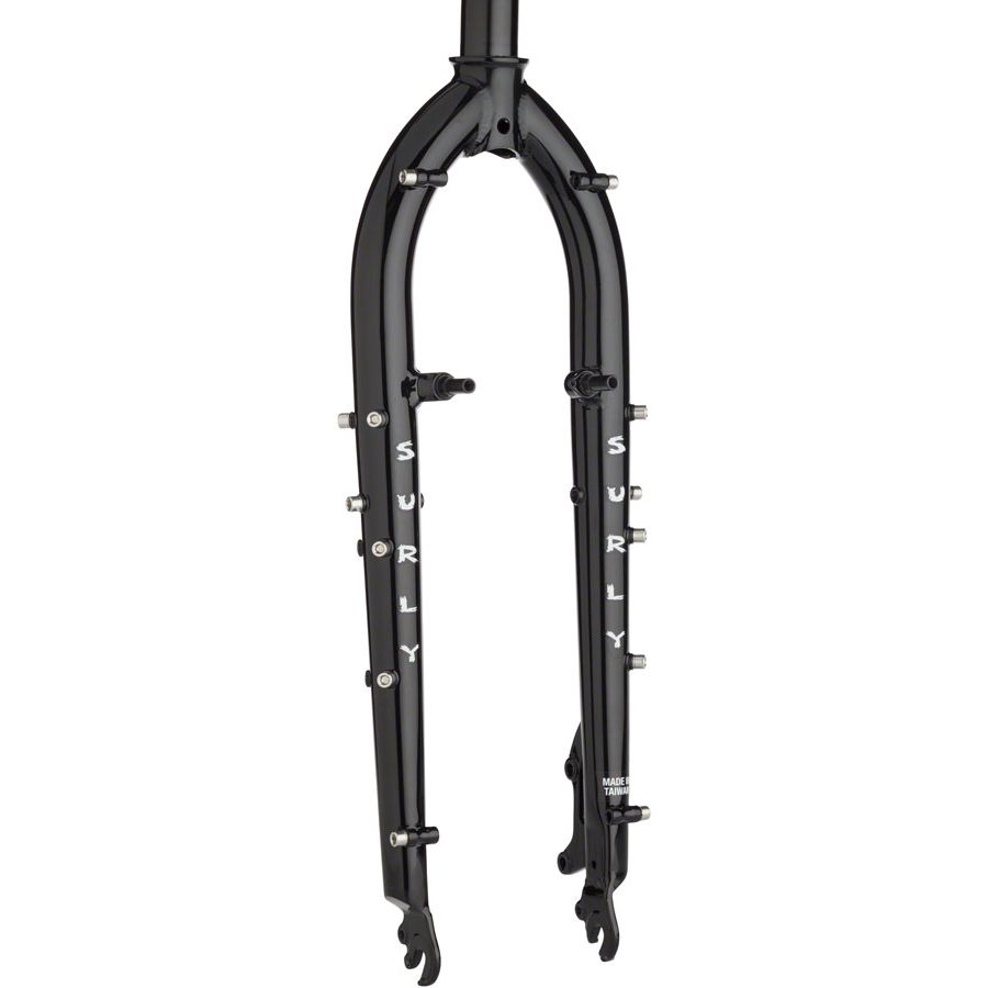 Ogre Fork: 29", 1-1/8", Canti, Black