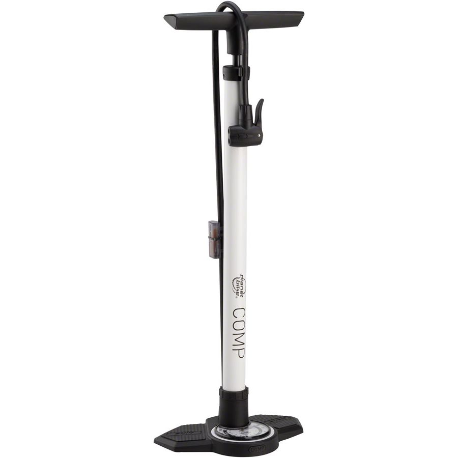 Comp 2.0 Floor Pump: White