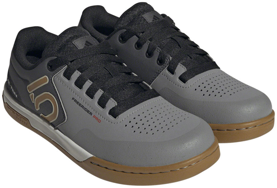 Freerider Pro Flat Shoes - Men's, Gray Three/Bronze Strata/Core Black
