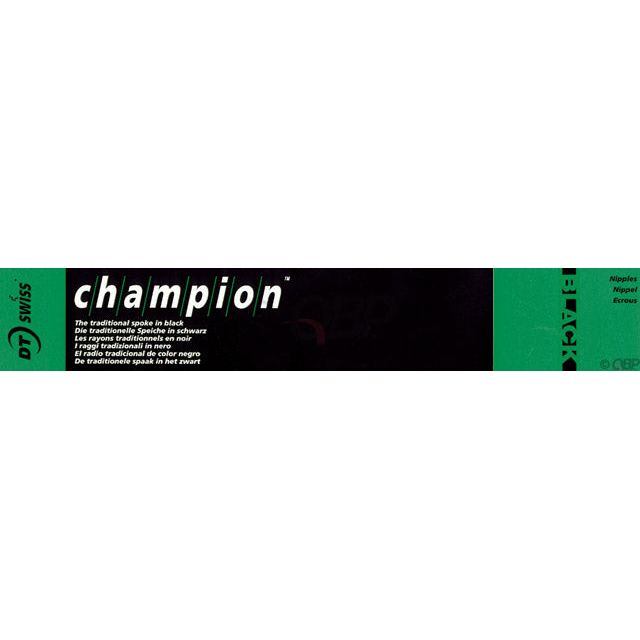 Champion 2.0 Straight Pull Spoke Blanks