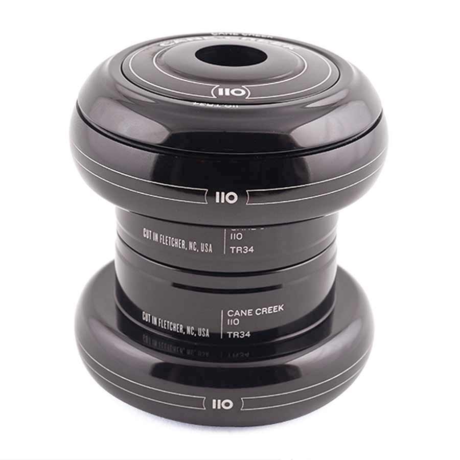 110 Ext Cup Set Black 1-1/8", 34mm Head-Tube EC34/28.6|EC34/30