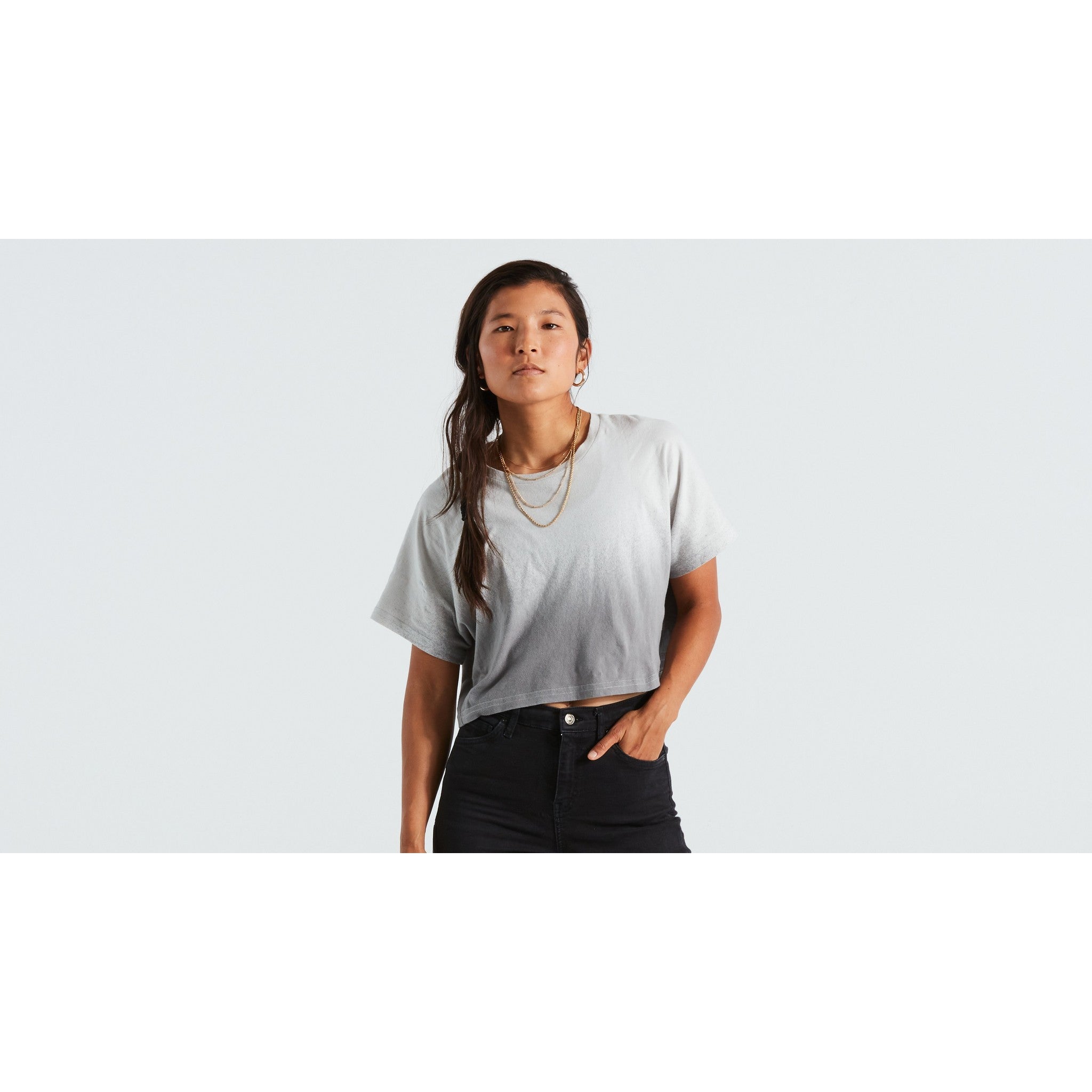 Women's Short Sleeve Crop T-Shirt