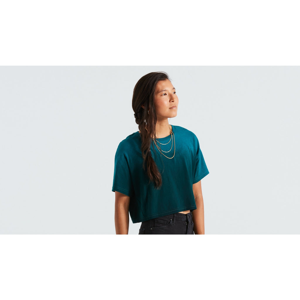 Women's Short Sleeve Crop T-Shirt