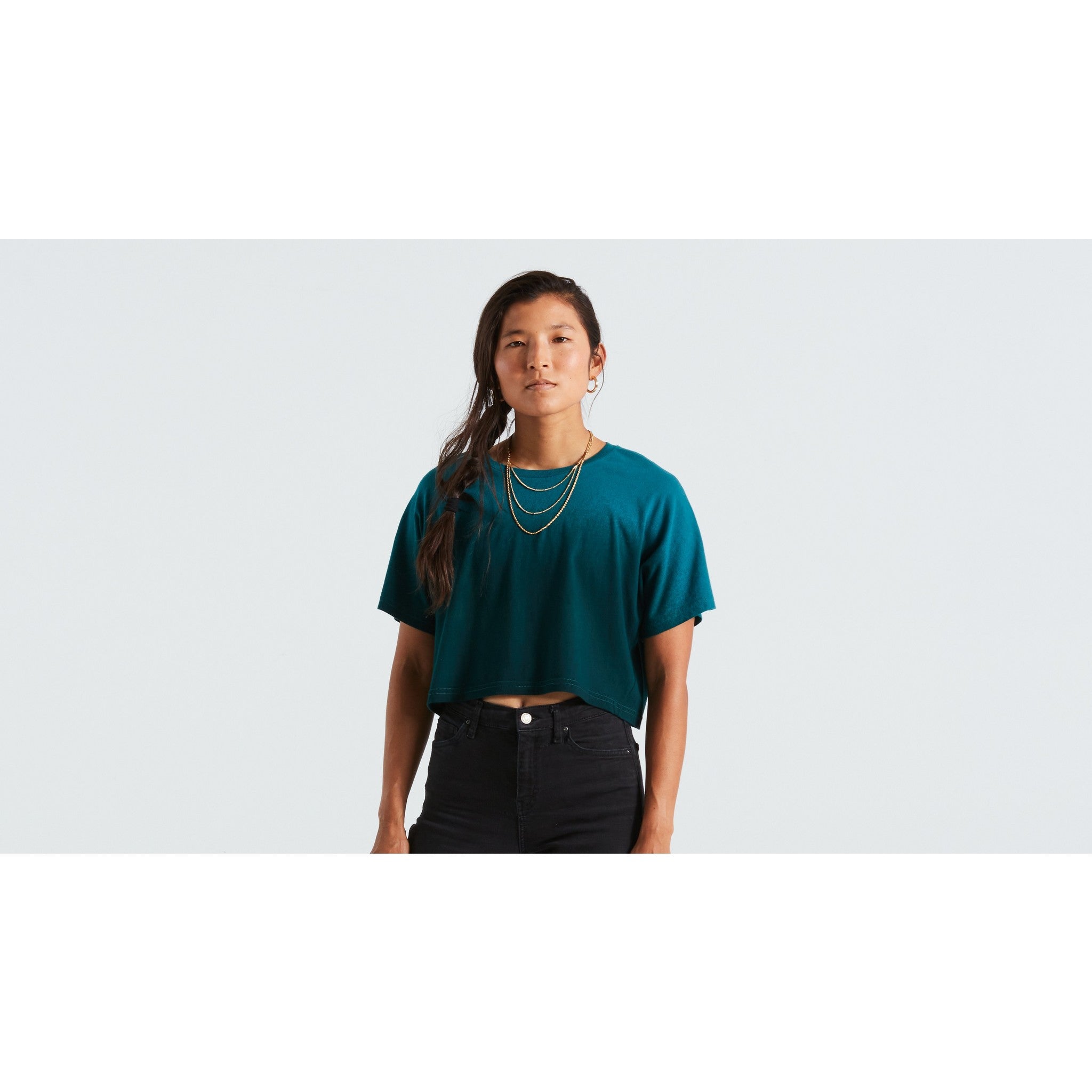 Women's Short Sleeve Crop T-Shirt