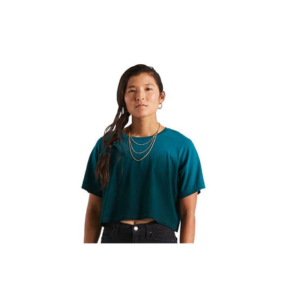 Women's Short Sleeve Crop T-Shirt