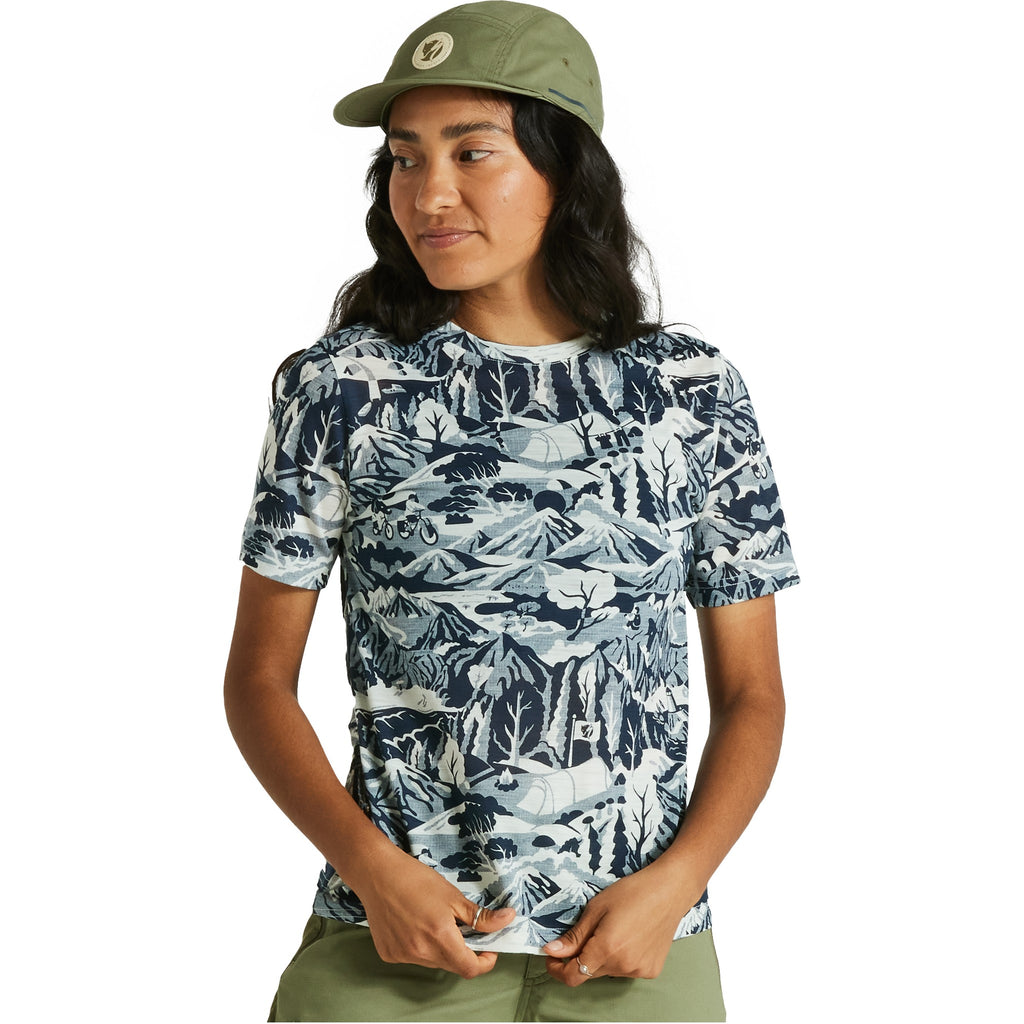 Women's Specialized/Fjällräven Wool CaliSwe Short Sleeve Tee
