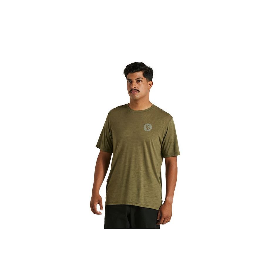 Men's Specialized/Fjällräven Wool Short Sleeve Tee