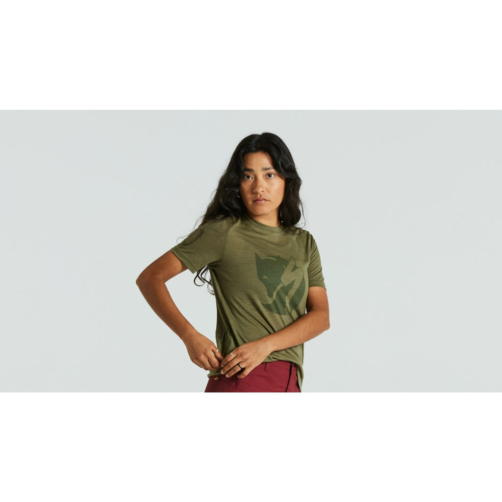 Women's Specialized/Fjällräven Wool Short Sleeve Tee