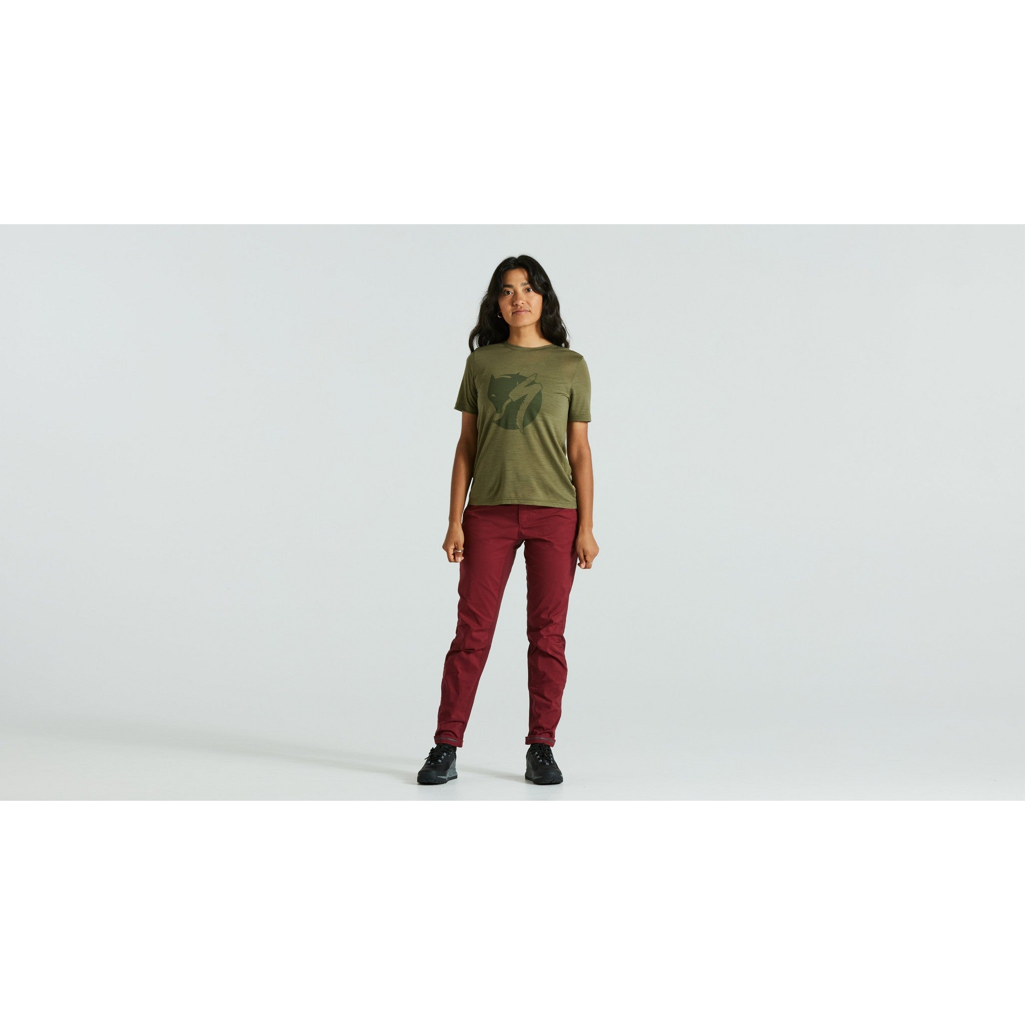 Women's Specialized/Fjällräven Wool Short Sleeve Tee