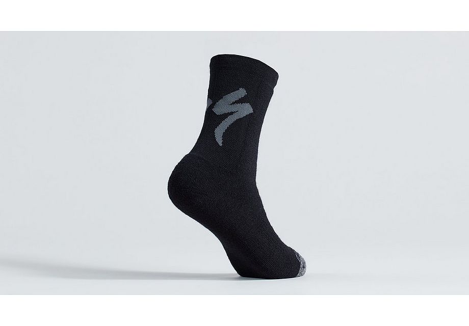 Merino Deep Winter Tall Logo Socks