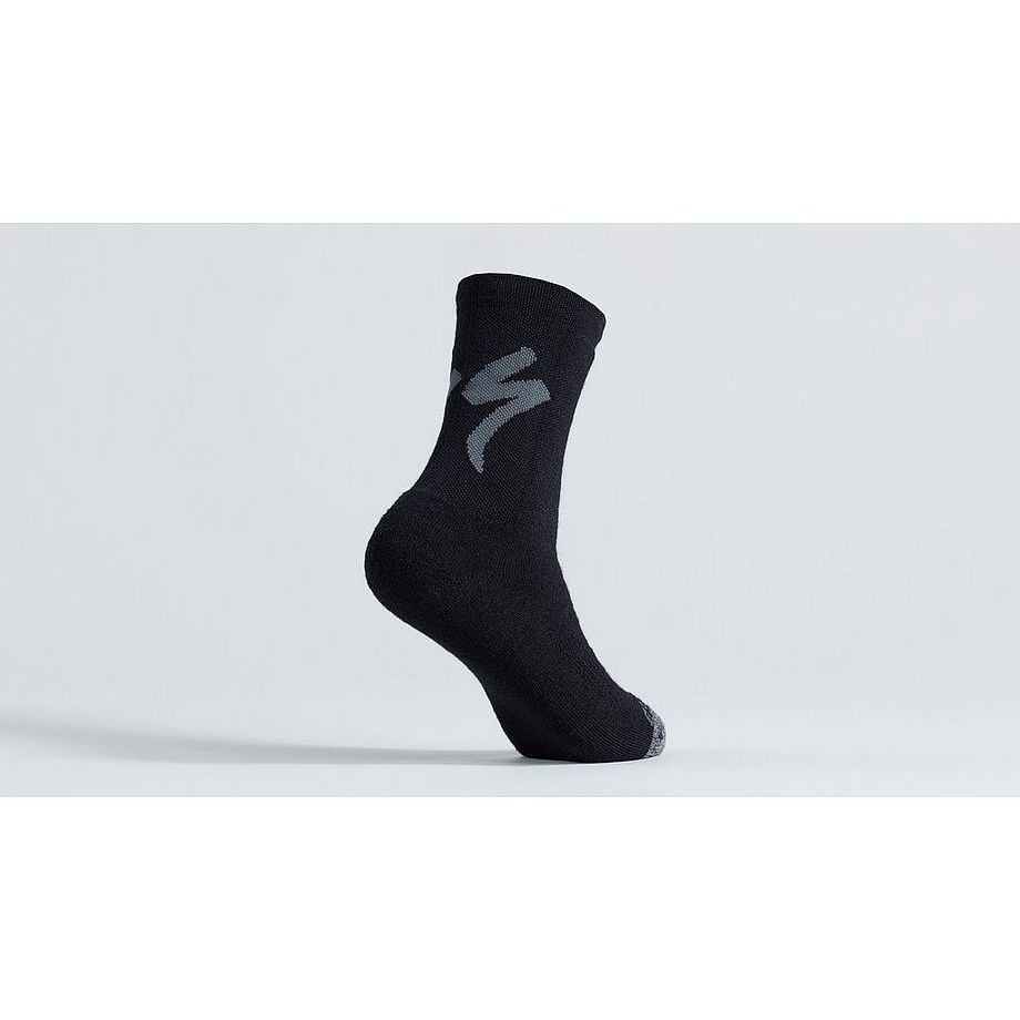 Merino Deep Winter Tall Logo Socks