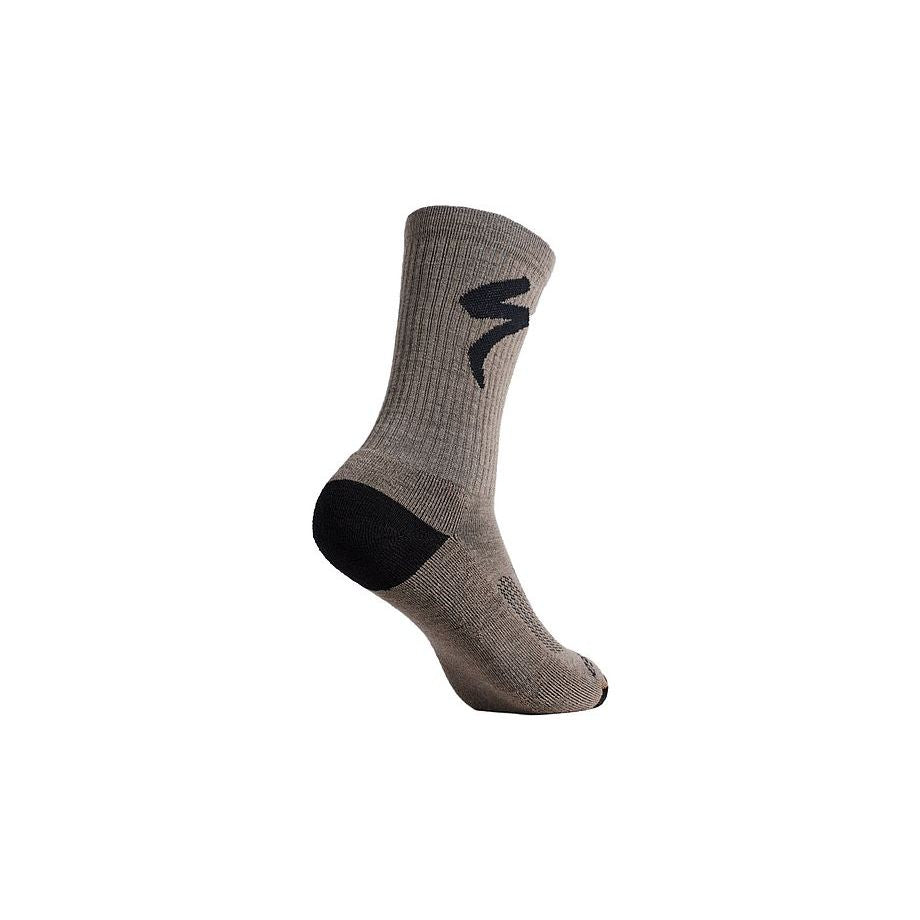 Merino Midweight Tall Logo Socks