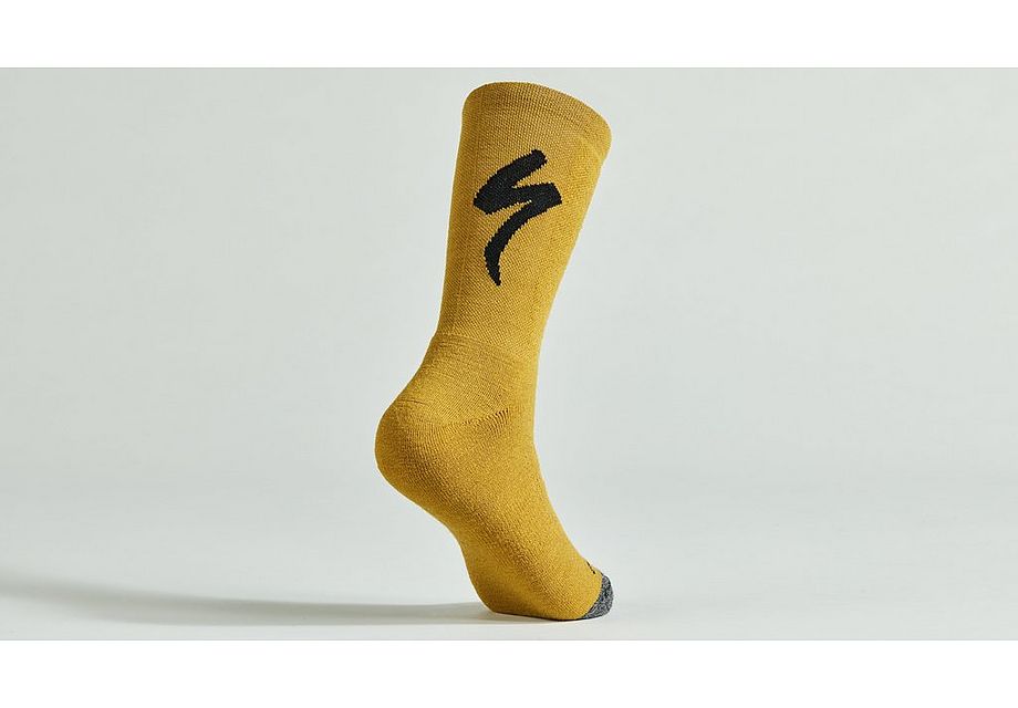 Merino Deep Winter Tall Logo Socks