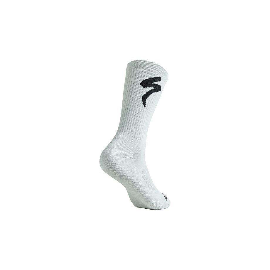 Merino Midweight Tall Logo Socks