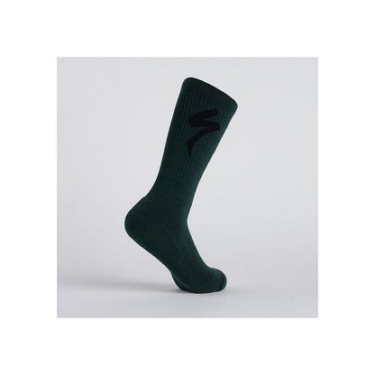 Merino Midweight Tall Logo Socks
