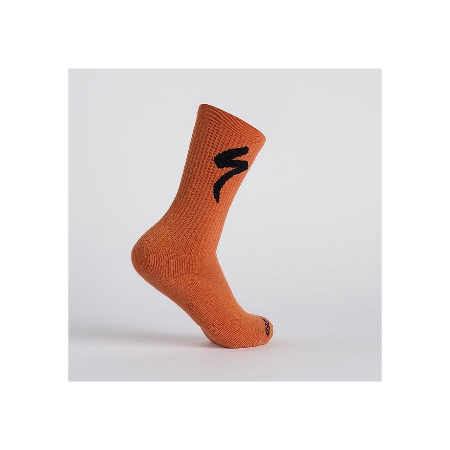 Merino Midweight Tall Logo Socks
