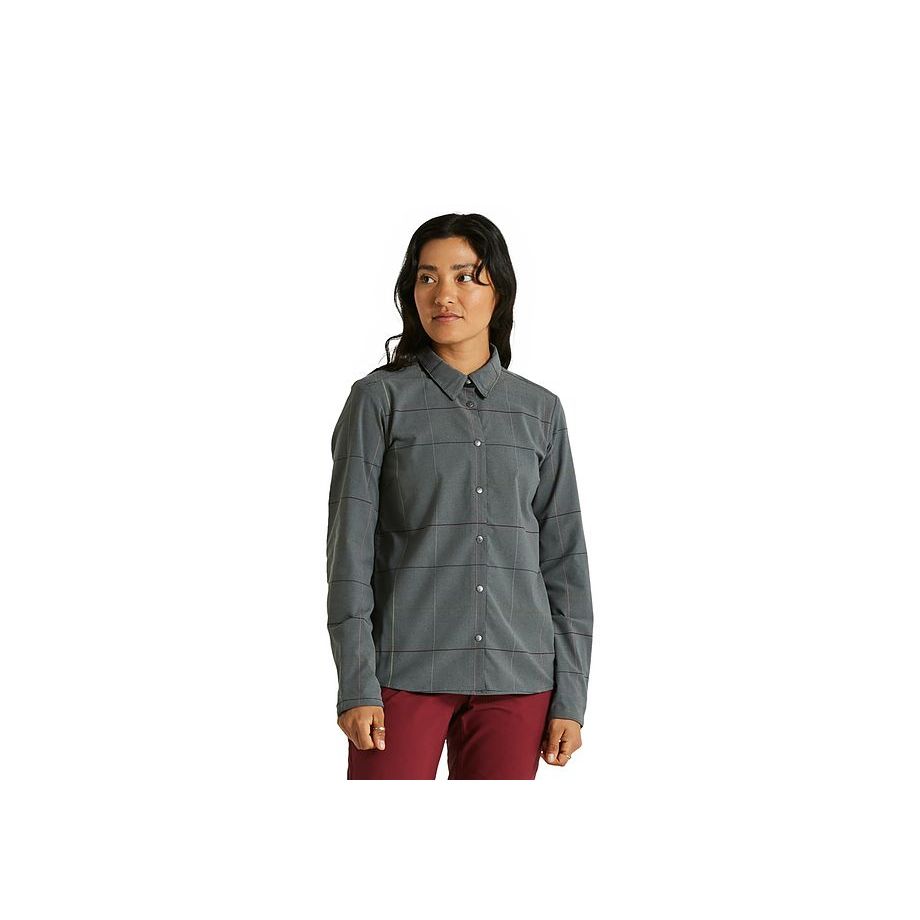 Women's Specialized/Fjällräven Rider's Flannel Shirt
