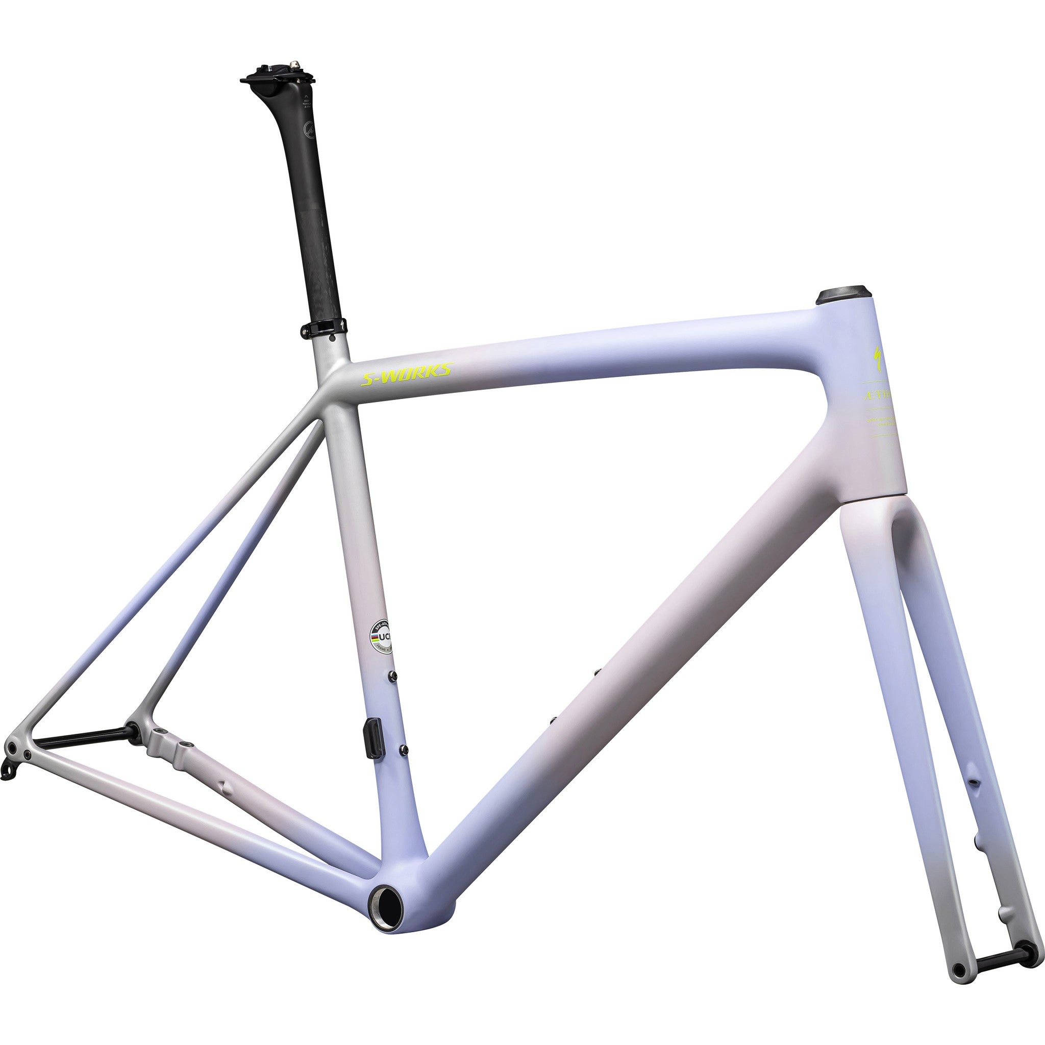 S-Works Aethos Frameset - Satin Clay - Powder Indigo - Silver Dust - Satin Clay - Powder Indigo - Silver Dust - Satin Clay - Powder Indigo - Silver Dust - Satin Clay - Powder Indigo - Silver Dust