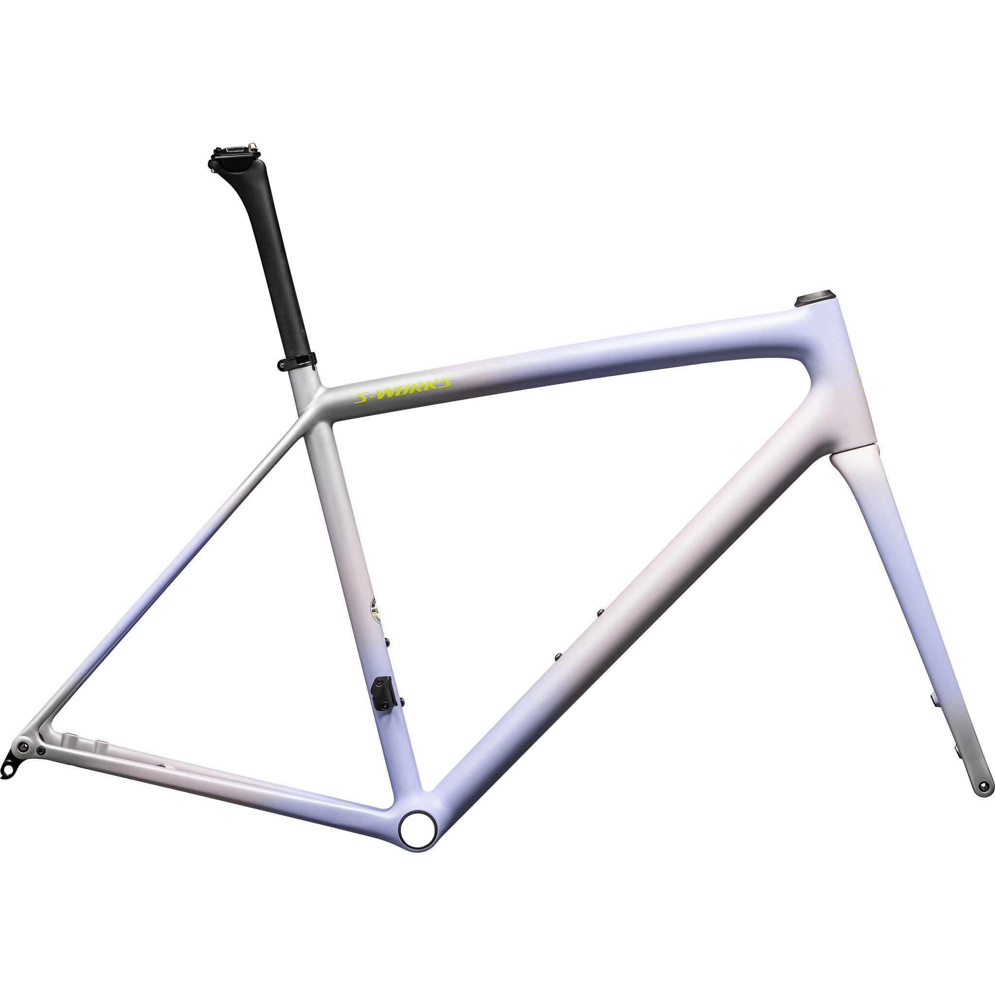 S-Works Aethos Frameset - Satin Clay - Powder Indigo - Silver Dust - Satin Clay - Powder Indigo - Silver Dust - Satin Clay - Powder Indigo - Silver Dust - Satin Clay - Powder Indigo - Silver Dust