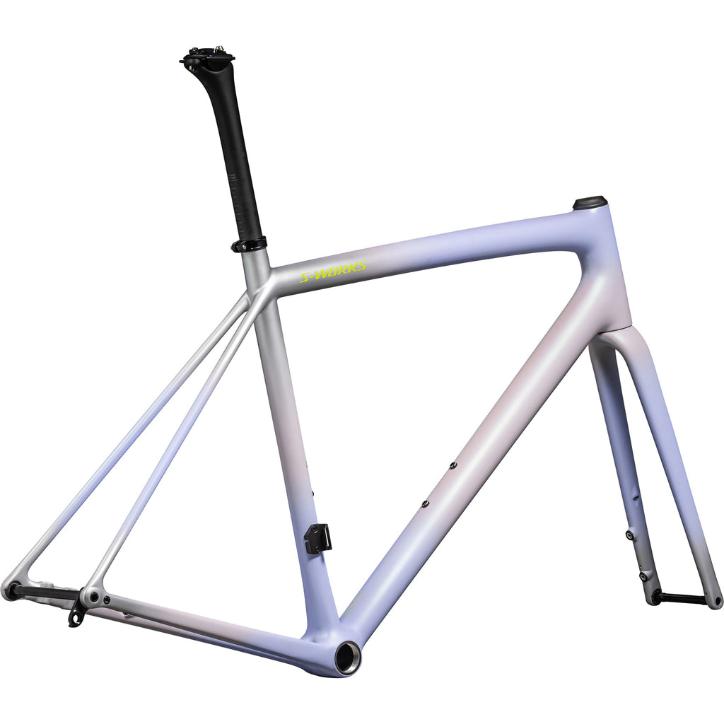 S-Works Aethos Frameset - Satin Clay - Powder Indigo - Silver Dust - Satin Clay - Powder Indigo - Silver Dust - Satin Clay - Powder Indigo - Silver Dust - Satin Clay - Powder Indigo - Silver Dust