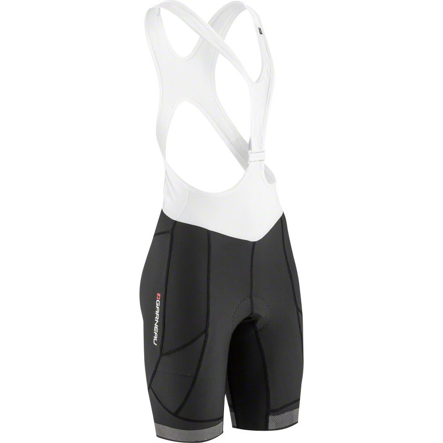 CB Neo Power RTR Bib Shorts - Black/White, Medium, Women's