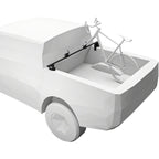 Bed Rider Pro Fork Mount Truck Bed Rack