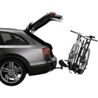 DoubleTrack Pro XT Hitch Bike Rack - 1.25"/2" Receiver, 2-Bike, Black