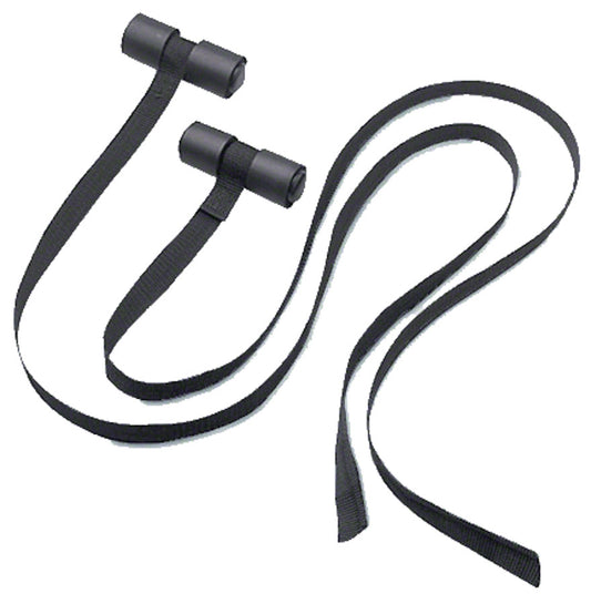 Trunk Rack Hatch Hugger Strap Kit: Fits Glass Hatch Back Cars
