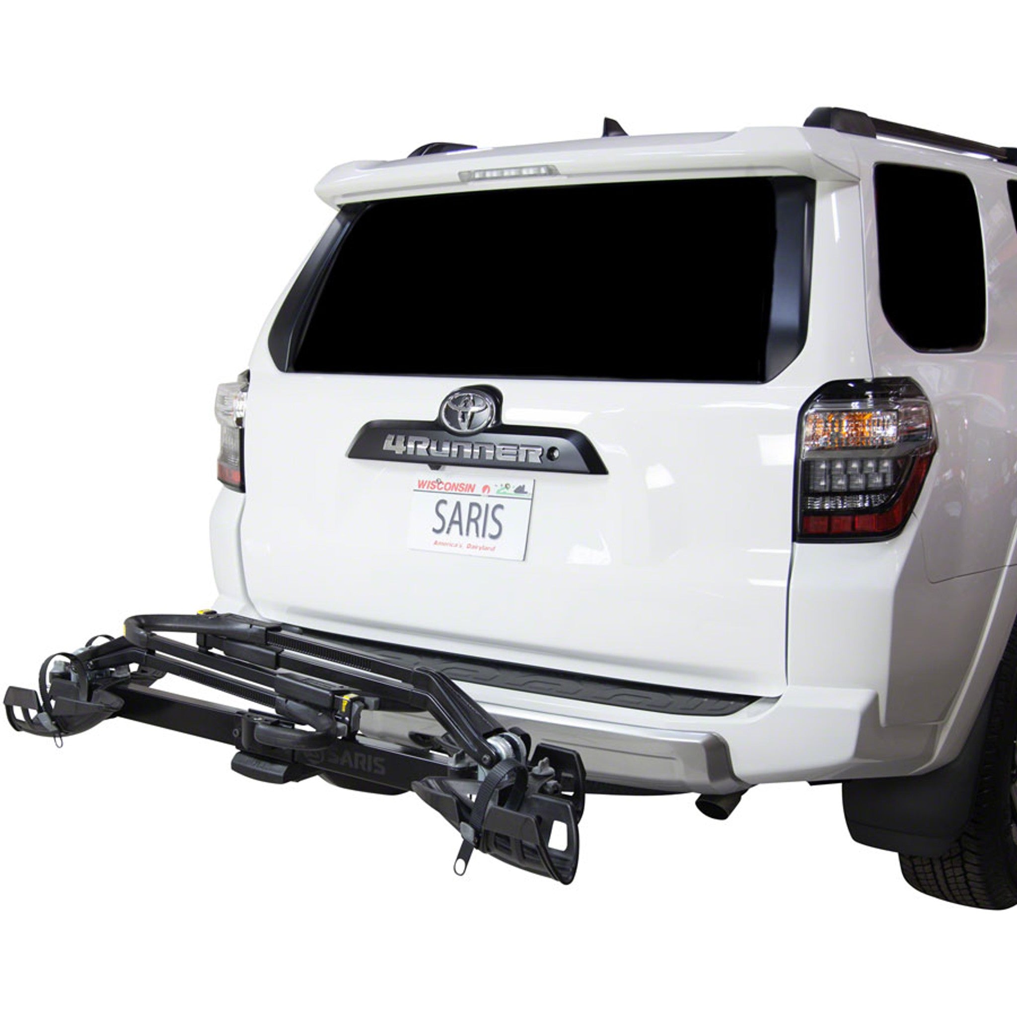 SuperClamp EX Hitch Bike Rack - 2-Bike, 1-1/4", 2" Receiver, Black