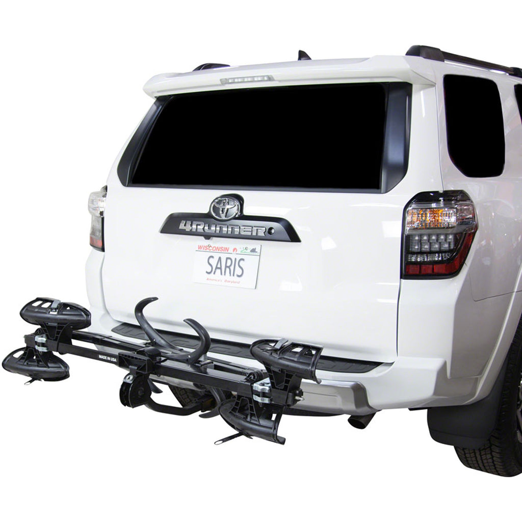 SuperClamp EX Hitch Bike Rack - 2-Bike, 1-1/4", 2" Receiver, Black