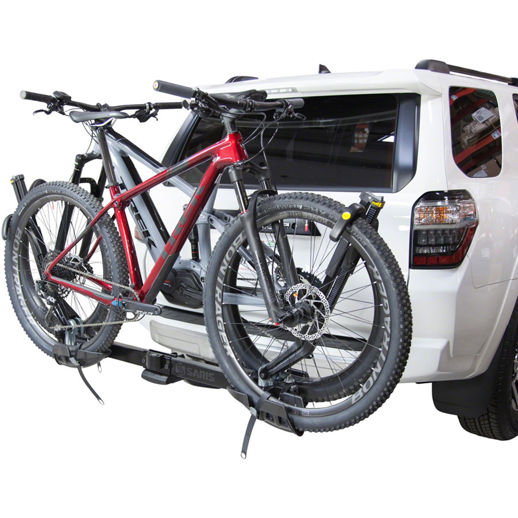 SuperClamp EX Hitch Bike Rack - 2-Bike, 1-1/4", 2" Receiver, Black