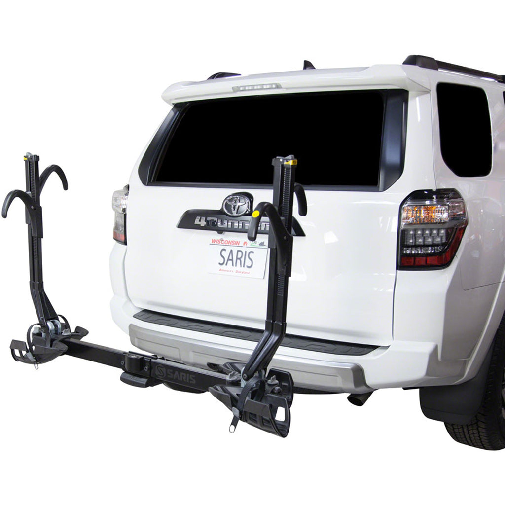 SuperClamp EX Hitch Bike Rack - 2-Bike, 1-1/4", 2" Receiver, Black