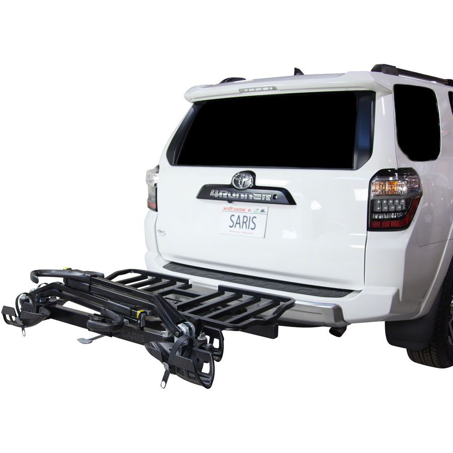SuperClamp Cargo Bike Rack - 2-Bike, 2" Receiver, Black