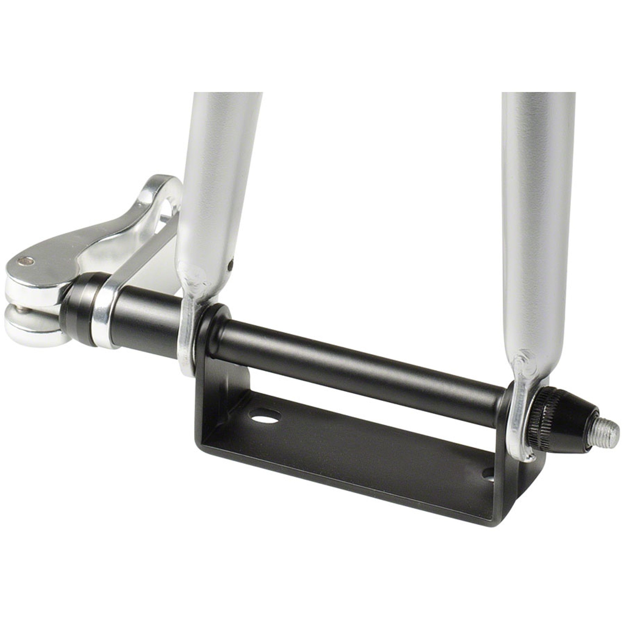 Bike Hitch Truck Rail Fork Mount Rack: Standard 9.0mm Black