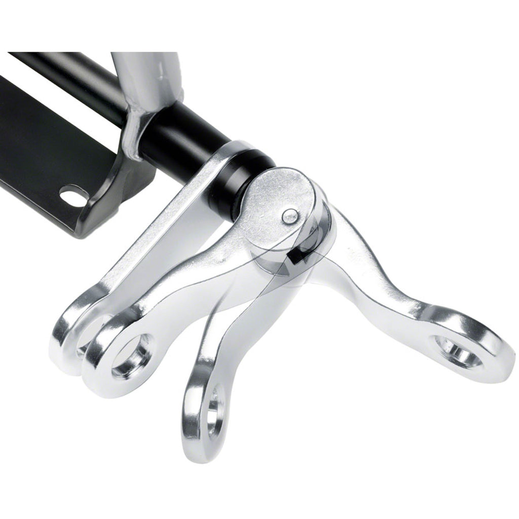 Bike Hitch Truck Rail Fork Mount Rack: Standard 9.0mm Black