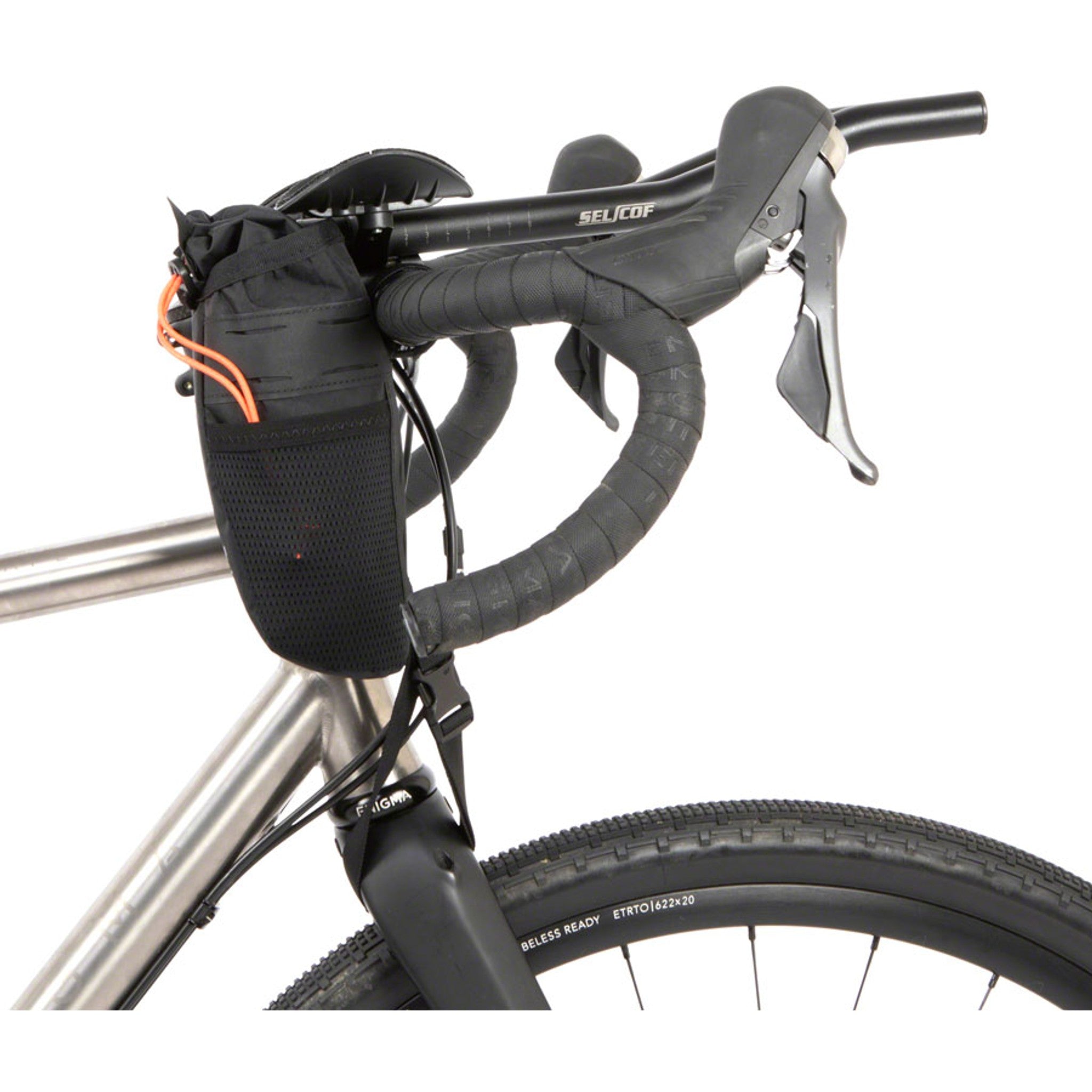 Race Stem/ Handlebar Bag - 1.1L, Black