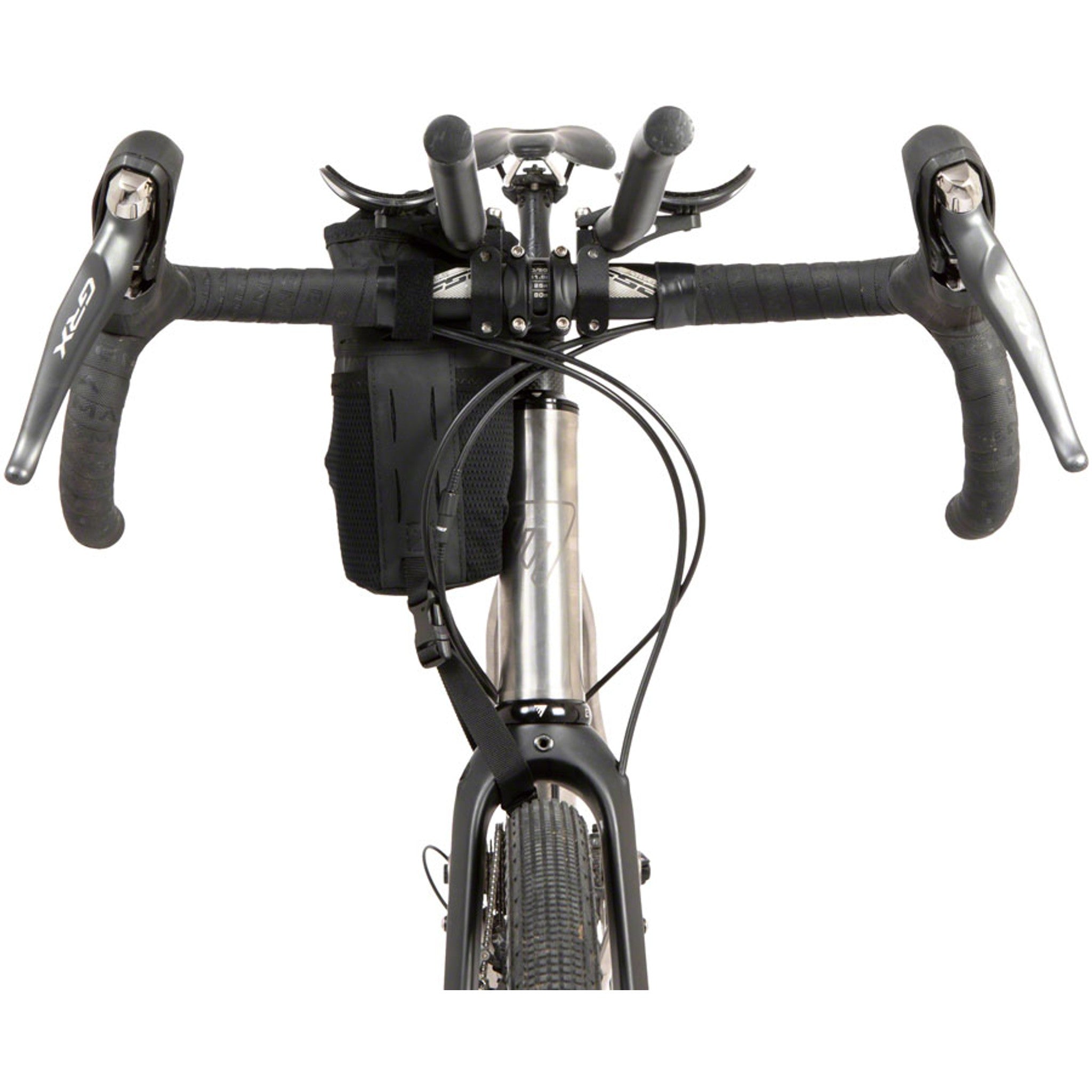 Race Stem/ Handlebar Bag - 1.1L, Black