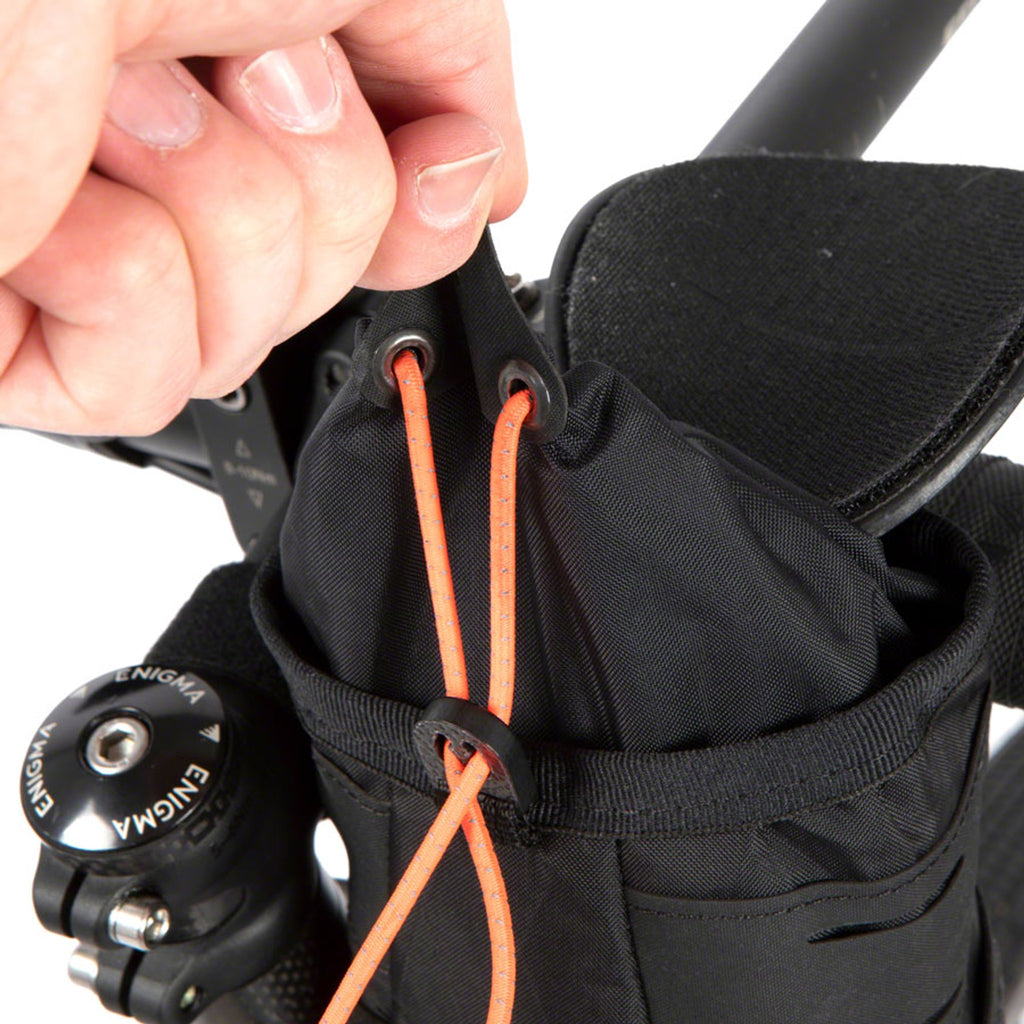 Race Stem/ Handlebar Bag - 1.1L, Black