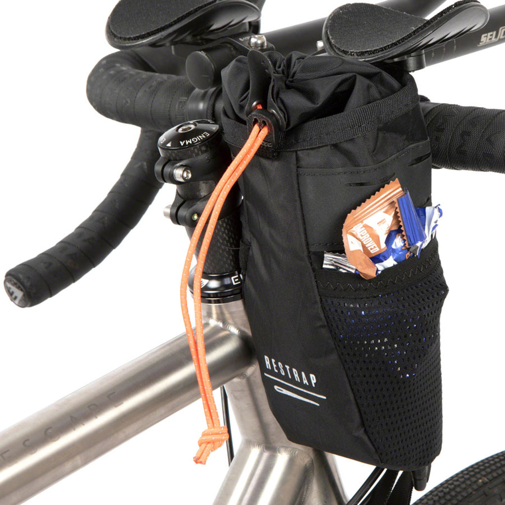 Race Stem/ Handlebar Bag - 1.1L, Black