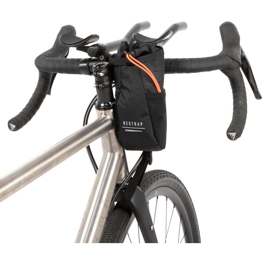 Race Stem/ Handlebar Bag - 1.1L, Black
