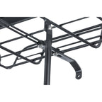 Portland Front Rack, Aluminum, Black