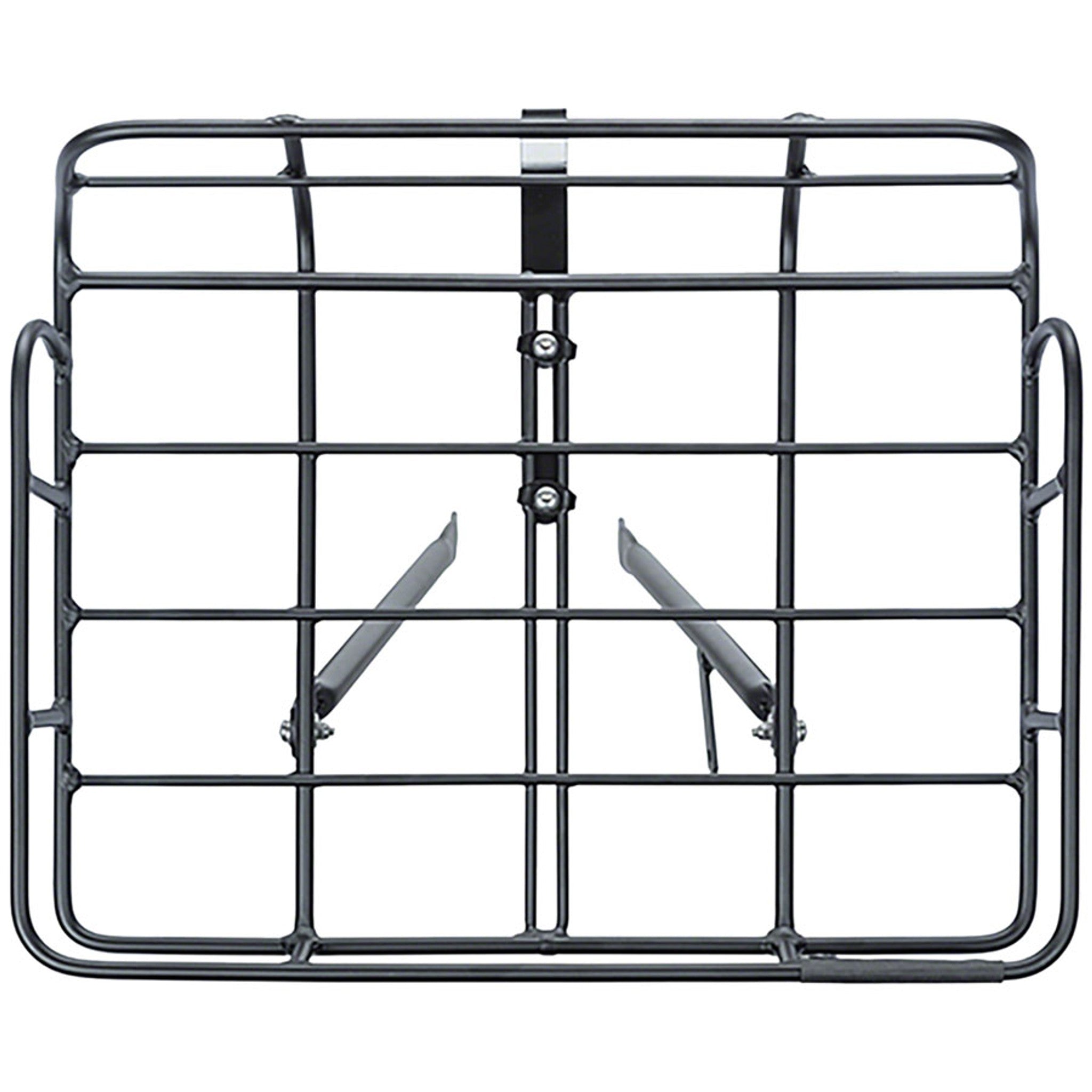 Portland Front Rack, Aluminum, Black