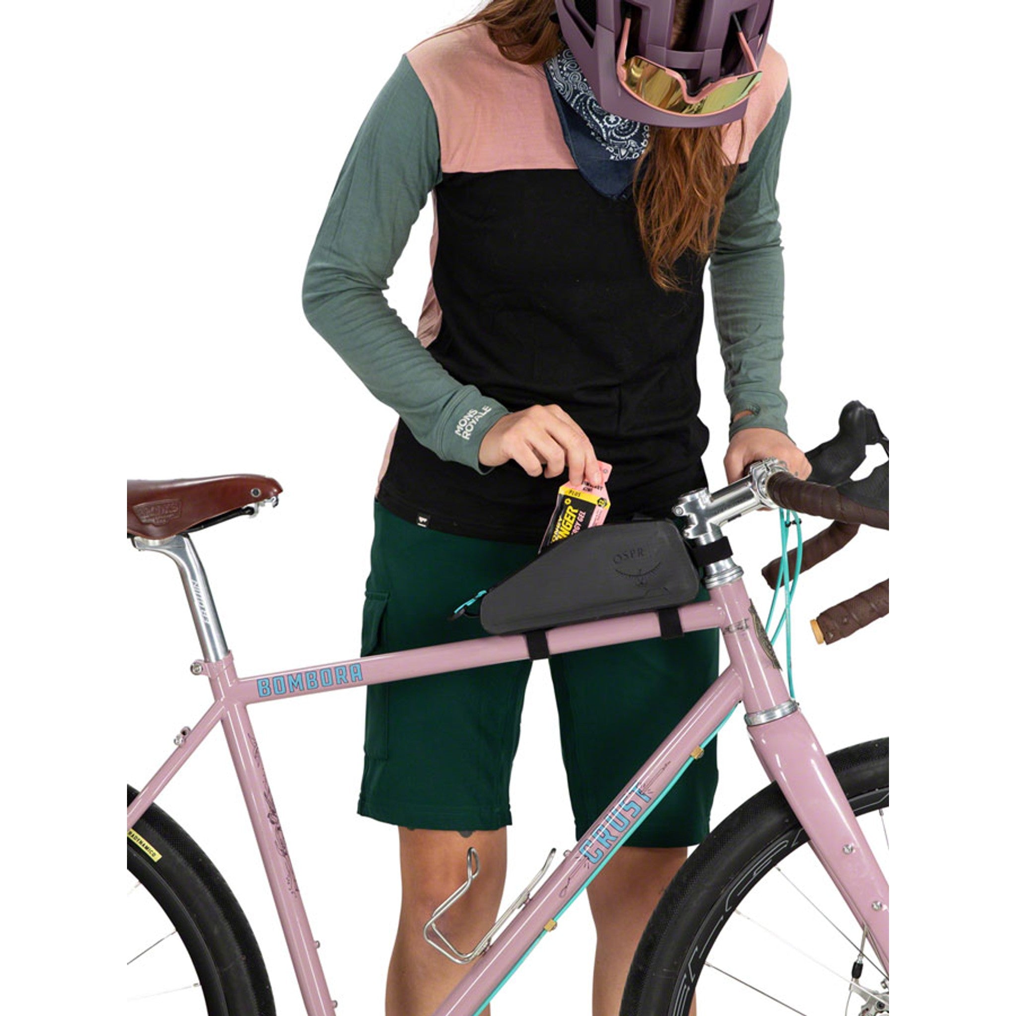 Escapist Top Tube Bag - Black