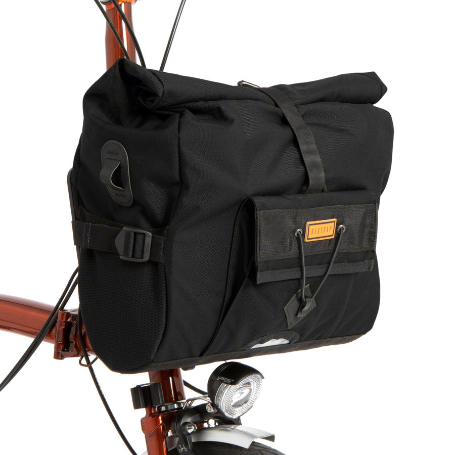 City Loader Handlebar Bag - Fits Brompton Mount, 20L, Black